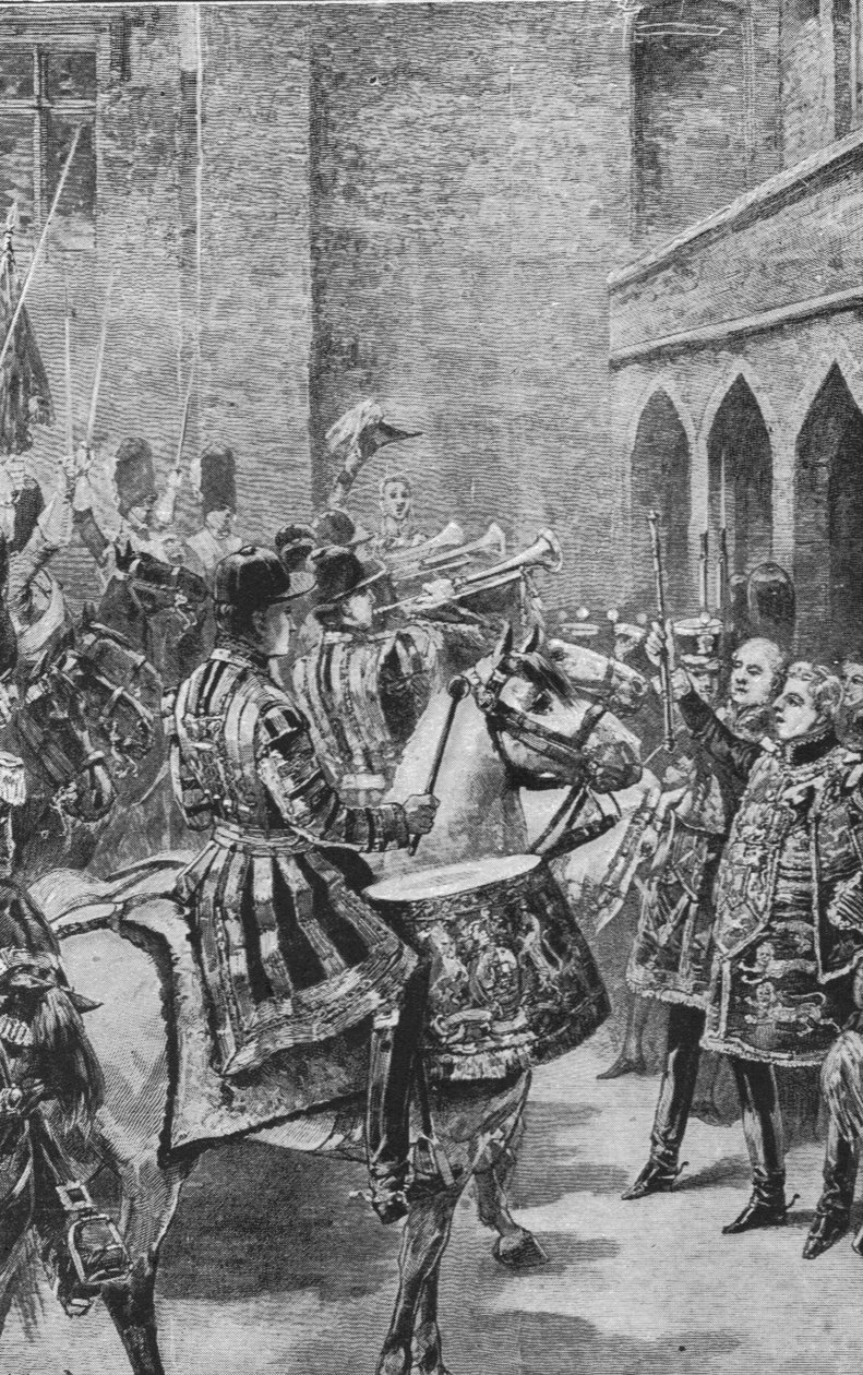Proklamation av drottning Victoria vid St. James