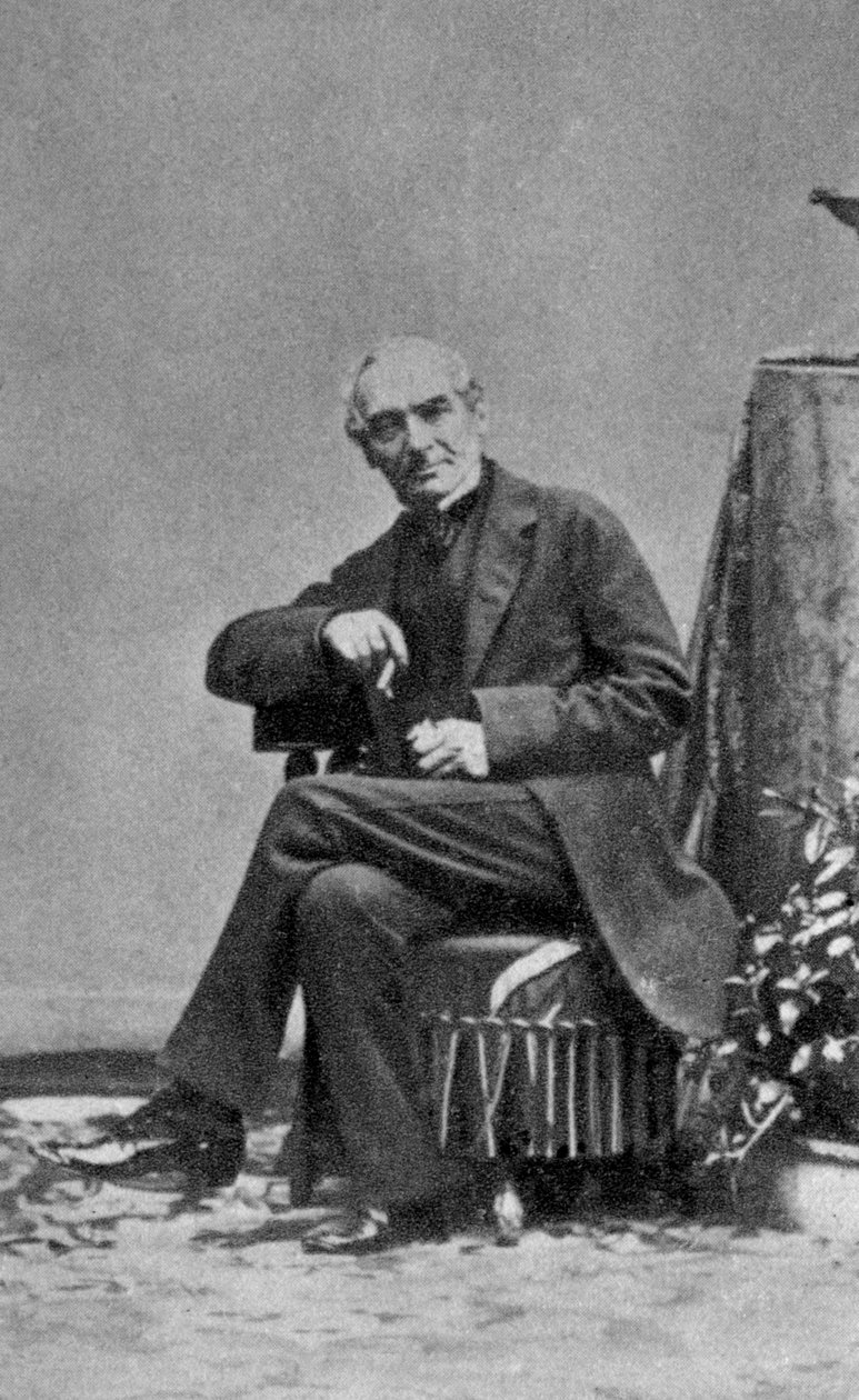 Prosper Merimee, fransk författare, historiker och arkeolog, 1861 av Unbekannt