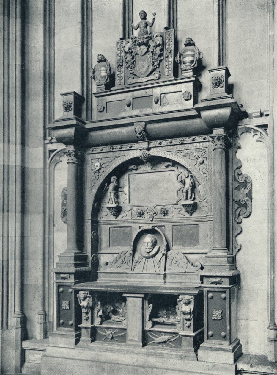 Provost Murrays Tomb 1624 vid East End of Chapel, 1926 av Unbekannt