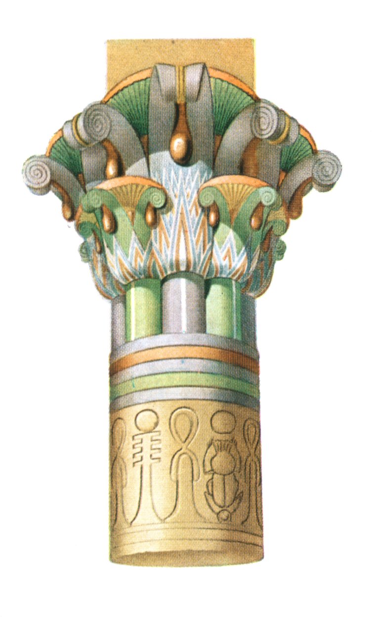 Ptolemaisk-romersk huvudstad från Philae, Egypten, 1928. av Unbekannt