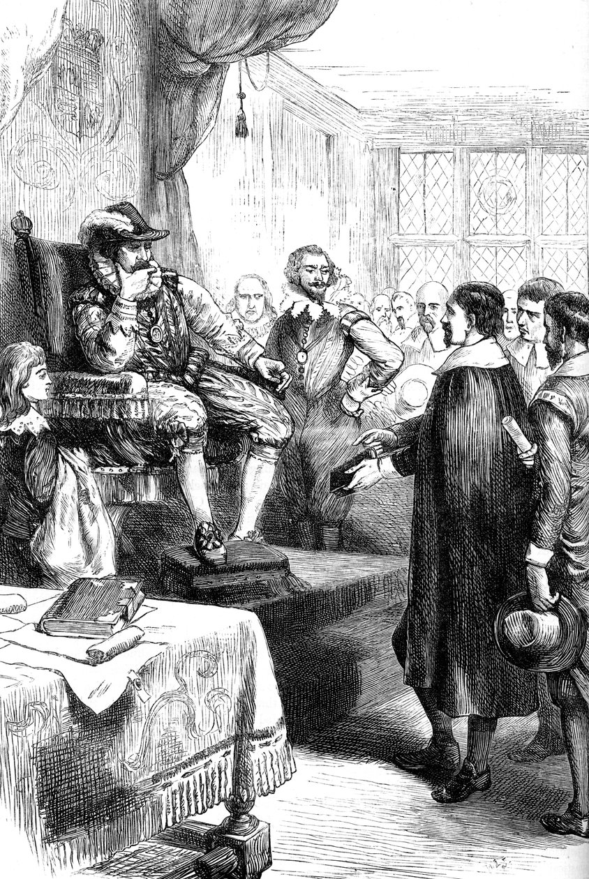 Puritaner före James I, 1600-talet c1880 av Unbekannt