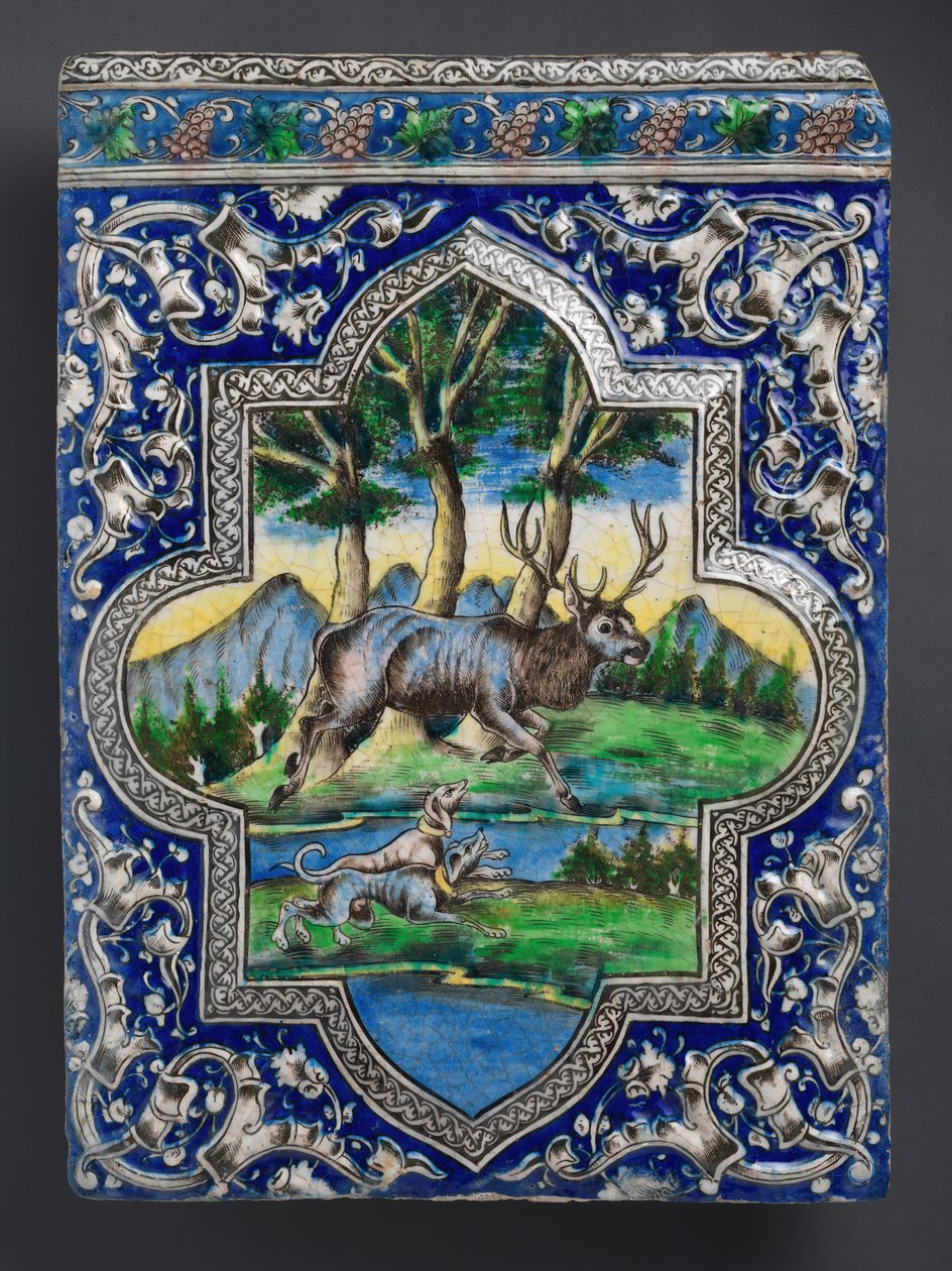 Qajar Dado Teale, Iran, 1800-talet. av Unbekannt