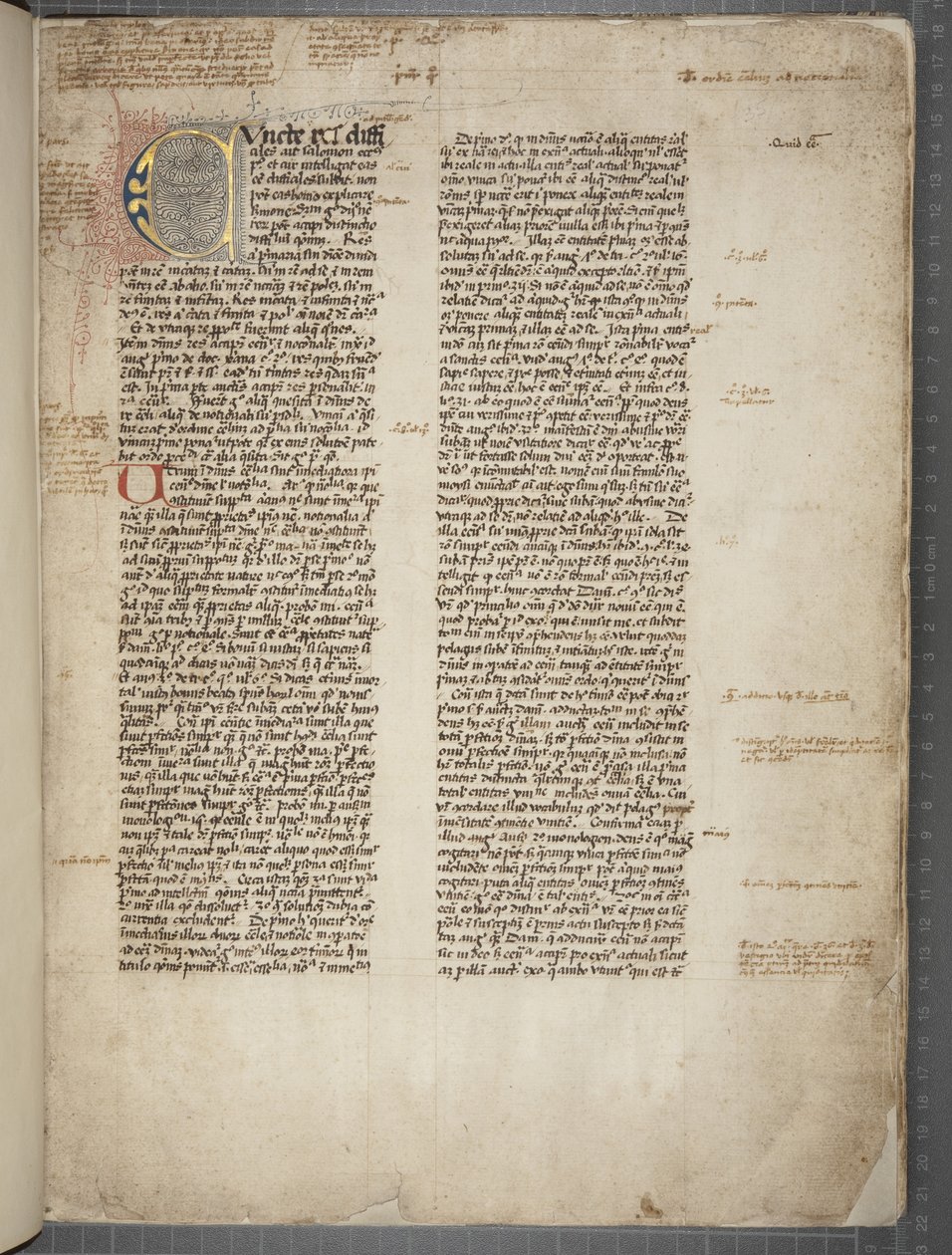 Frågor i fyra böcker av meningarna och Quodlibeta av Nicholas av Lyra av Unbekannt