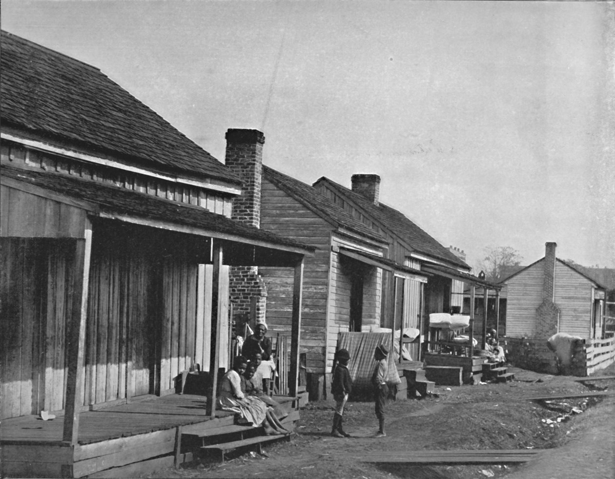 Quarters i Thomasville i Georgia, 1800-talet av Unbekannt