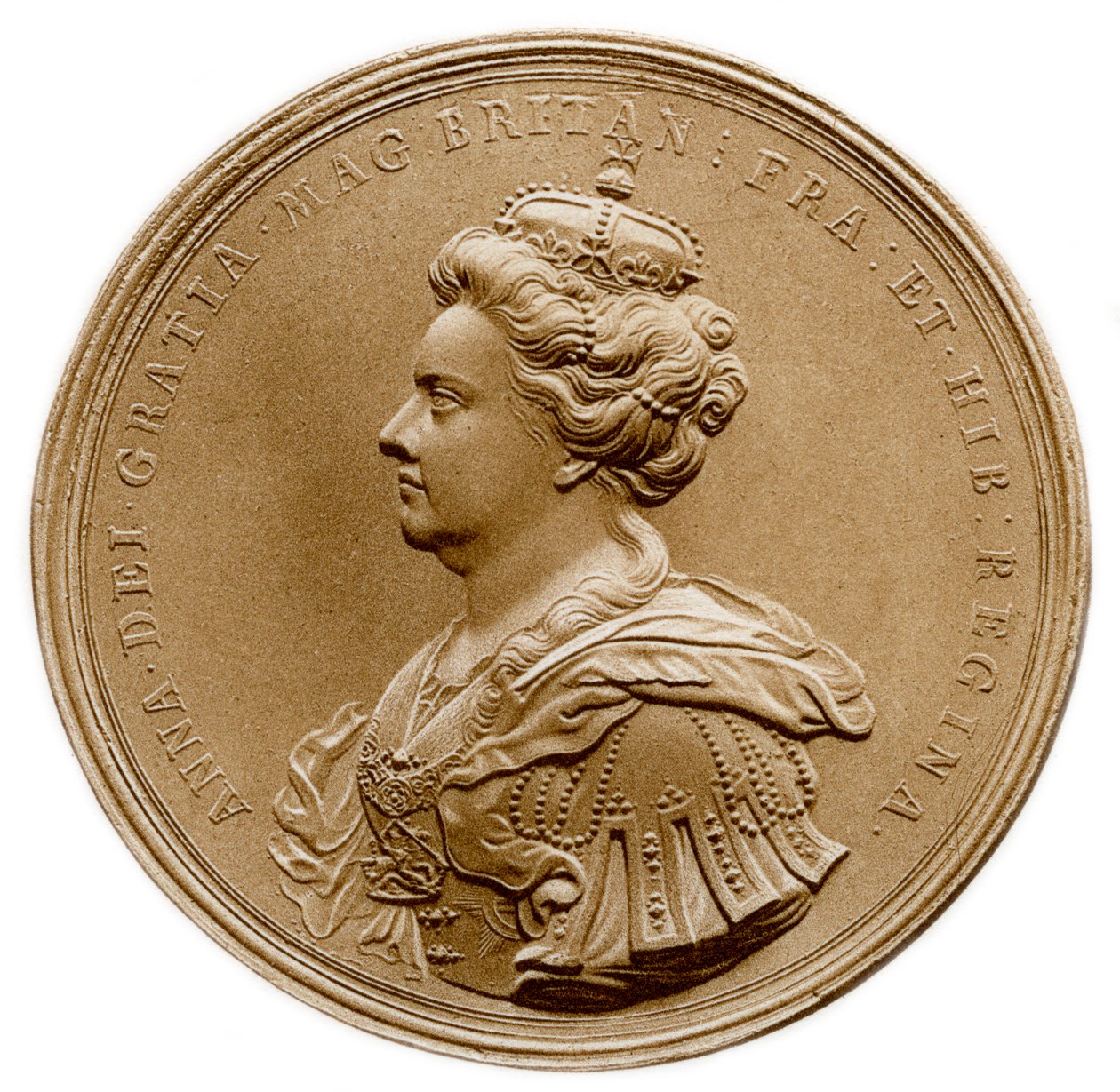 Drottning Anne, 1702, 1906 av Unbekannt