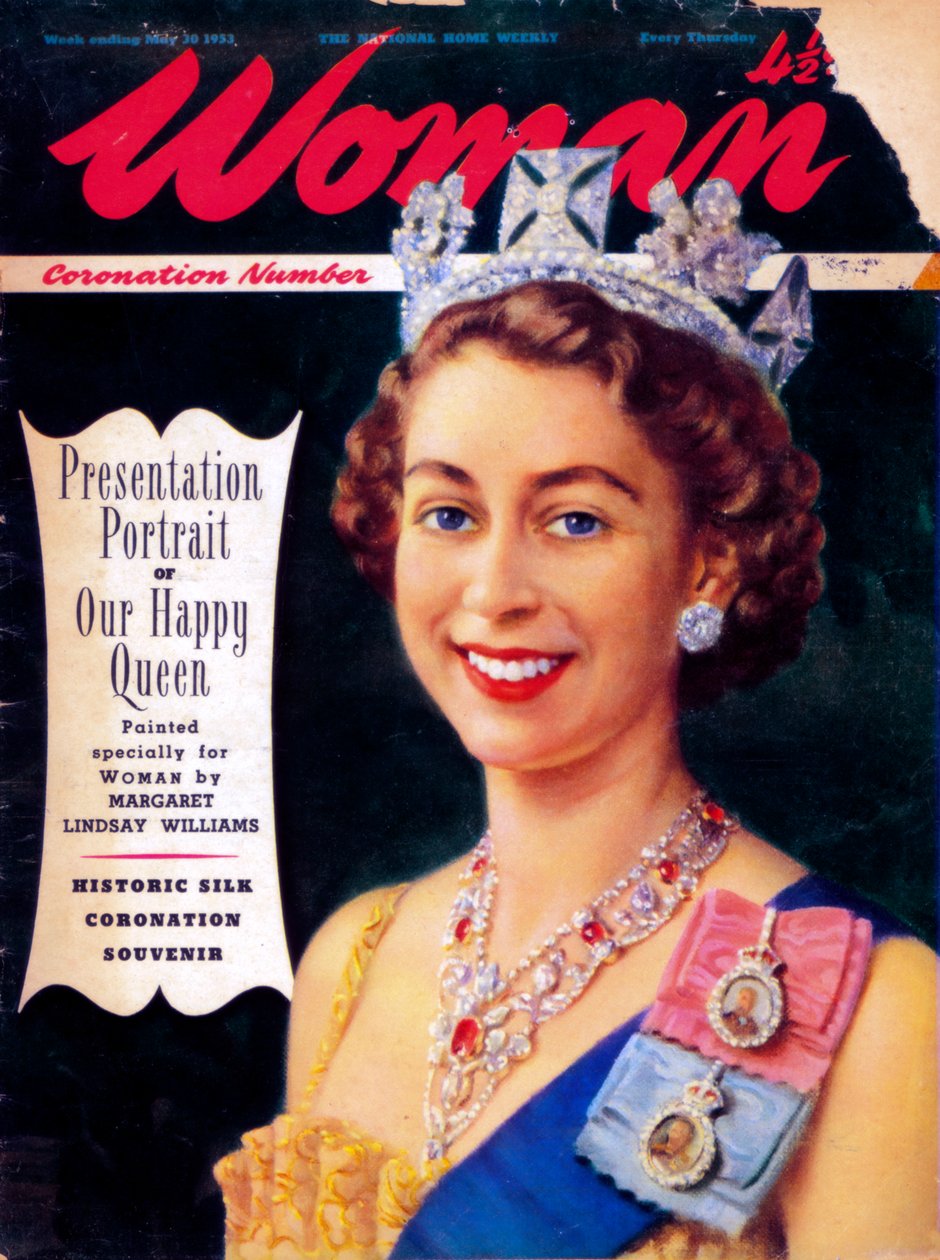 Drottning Elizabeth II född 1926, 1953 av Unbekannt
