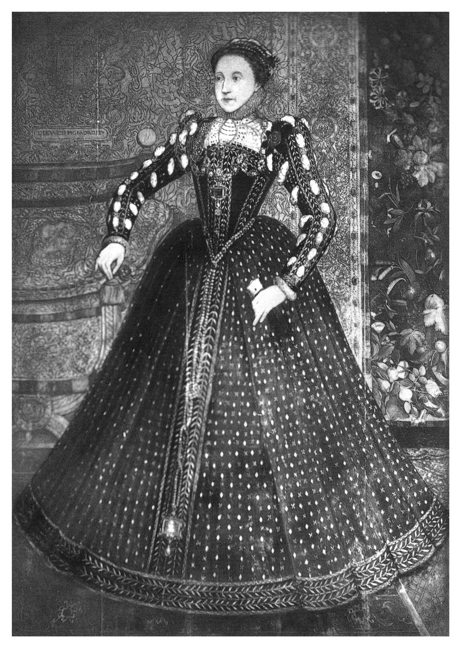 Drottning Elizabeth I, 1500-talet, 1896 av Unbekannt