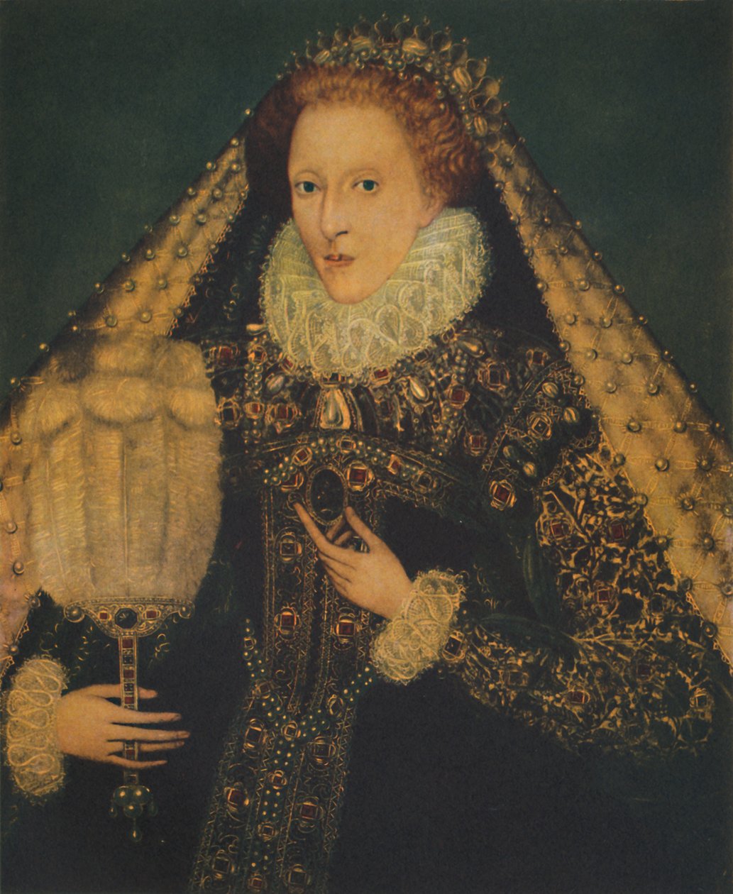 Drottning Elizabeth I, c1580. 1941. av Unbekannt
