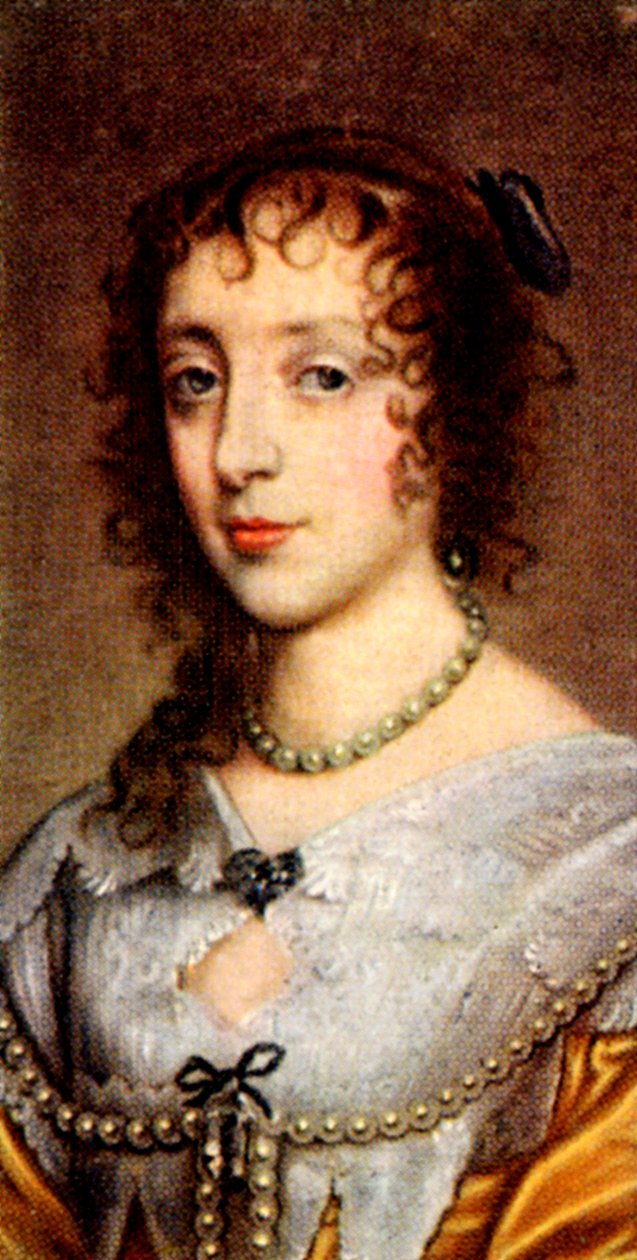 Drottning Henrietta Maria av Unbekannt