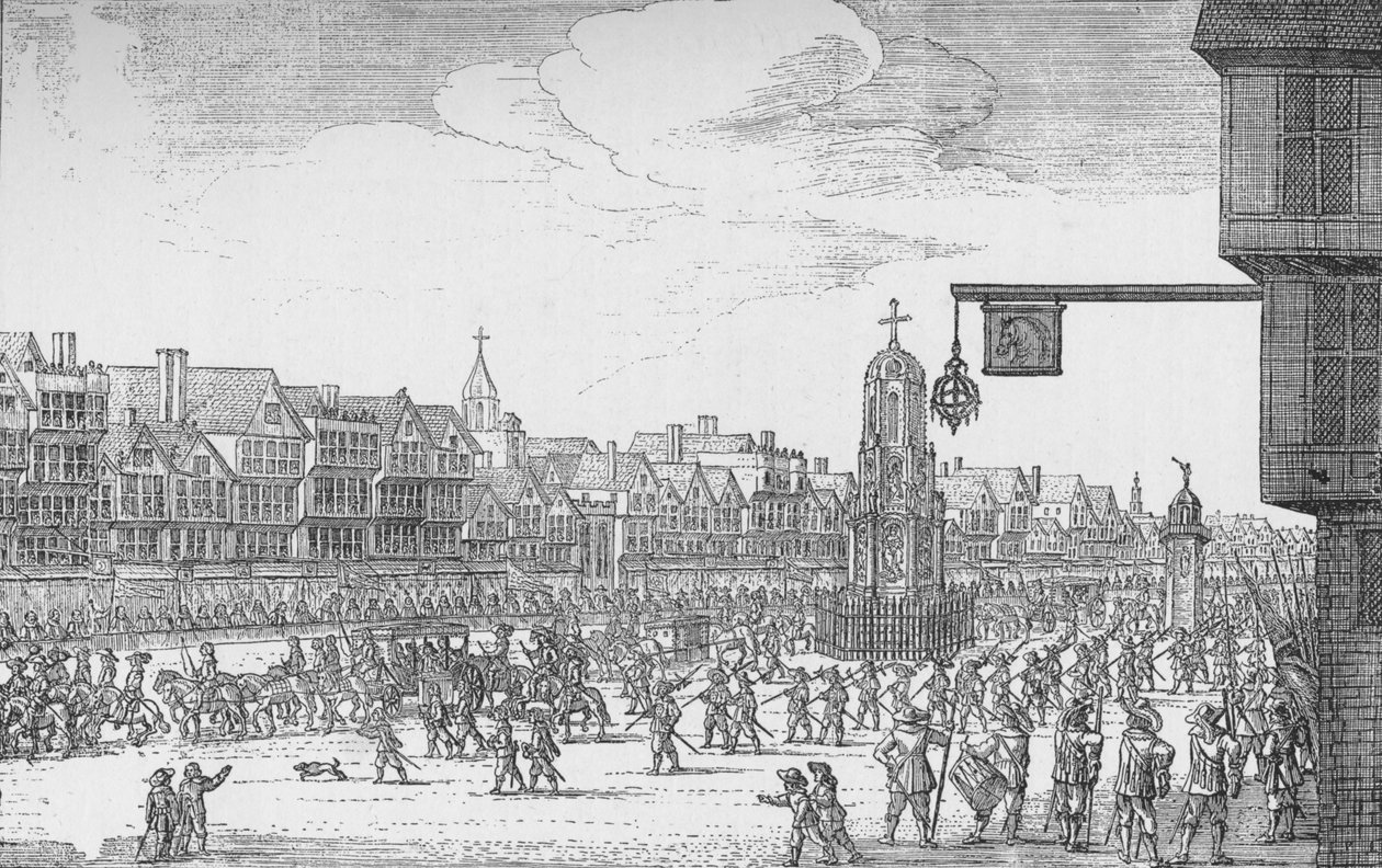 Drottning Henrietta Marias inträde i London, 1625 1903 av Unbekannt