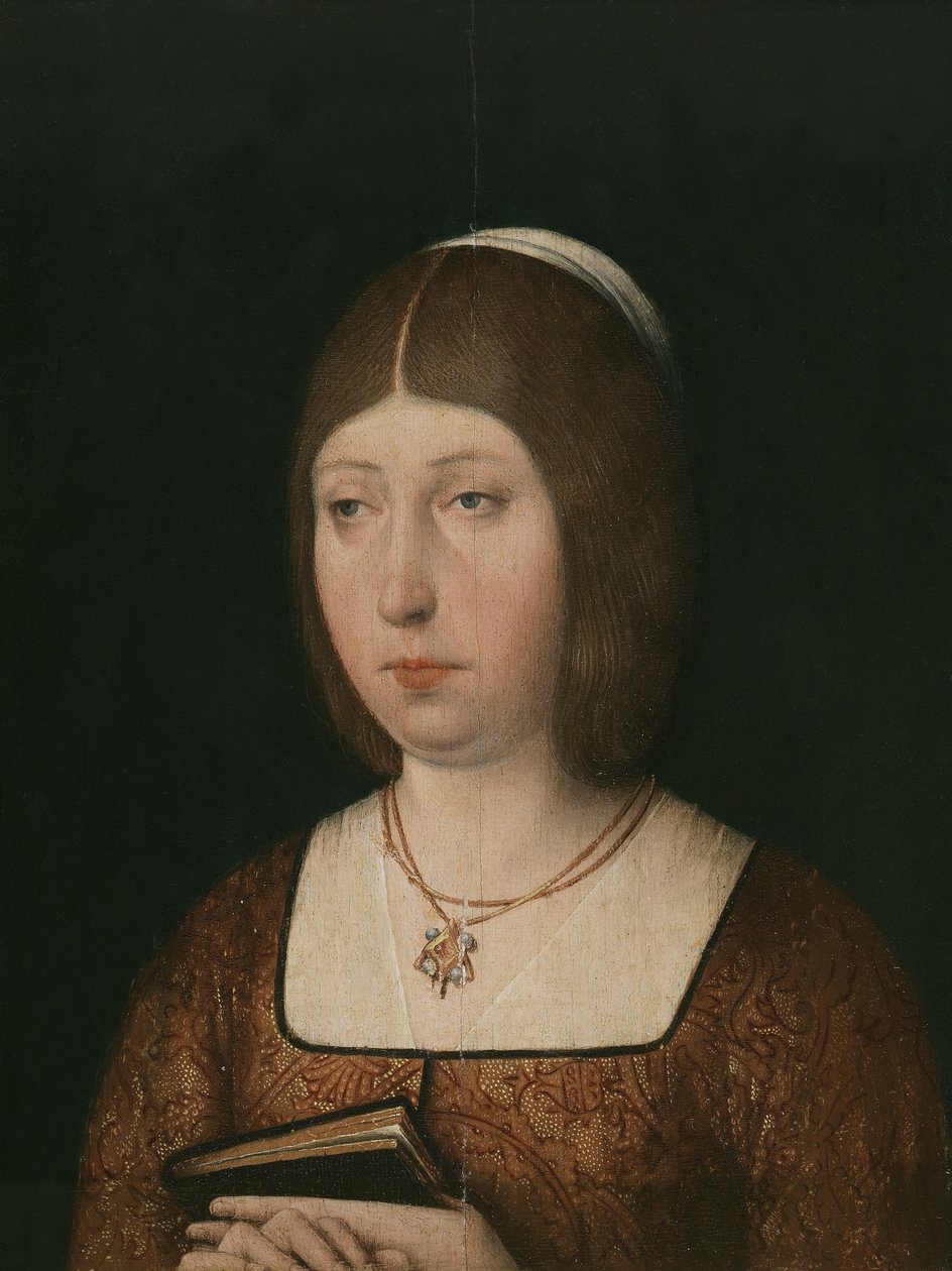 Drottning Isabella I av Kastilien, ca. 1490 av Unbekannt