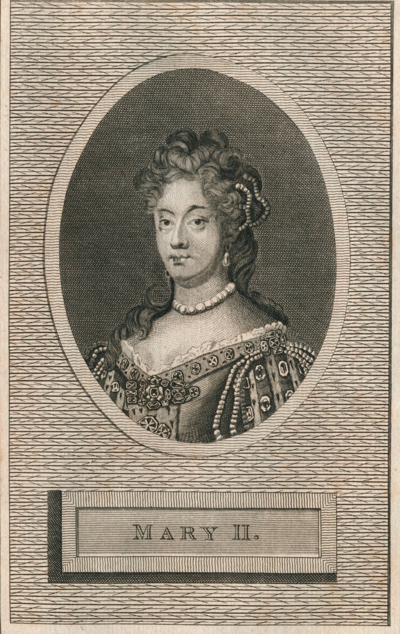 Drottning Mary II, 1793 av Unbekannt