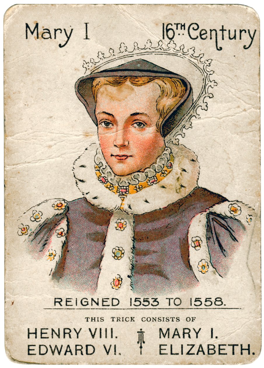 Drottning Mary I 1516-1558, 1901-1910 av Unbekannt
