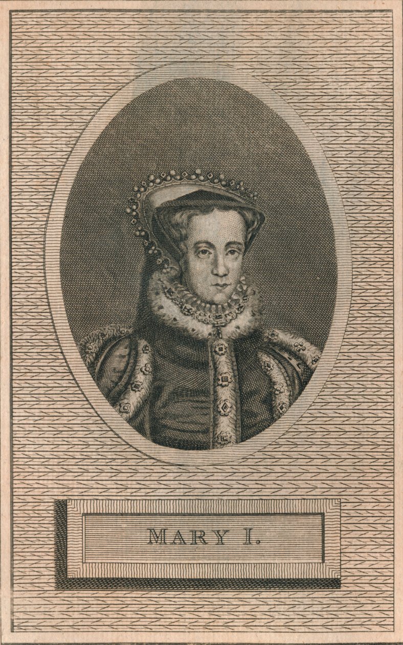 Drottning Mary I, 1793 av Unbekannt