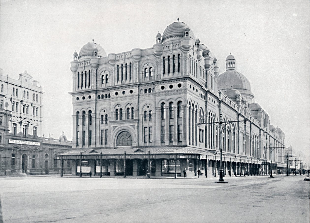 Queen Victoria Markets, c1900. av Unbekannt