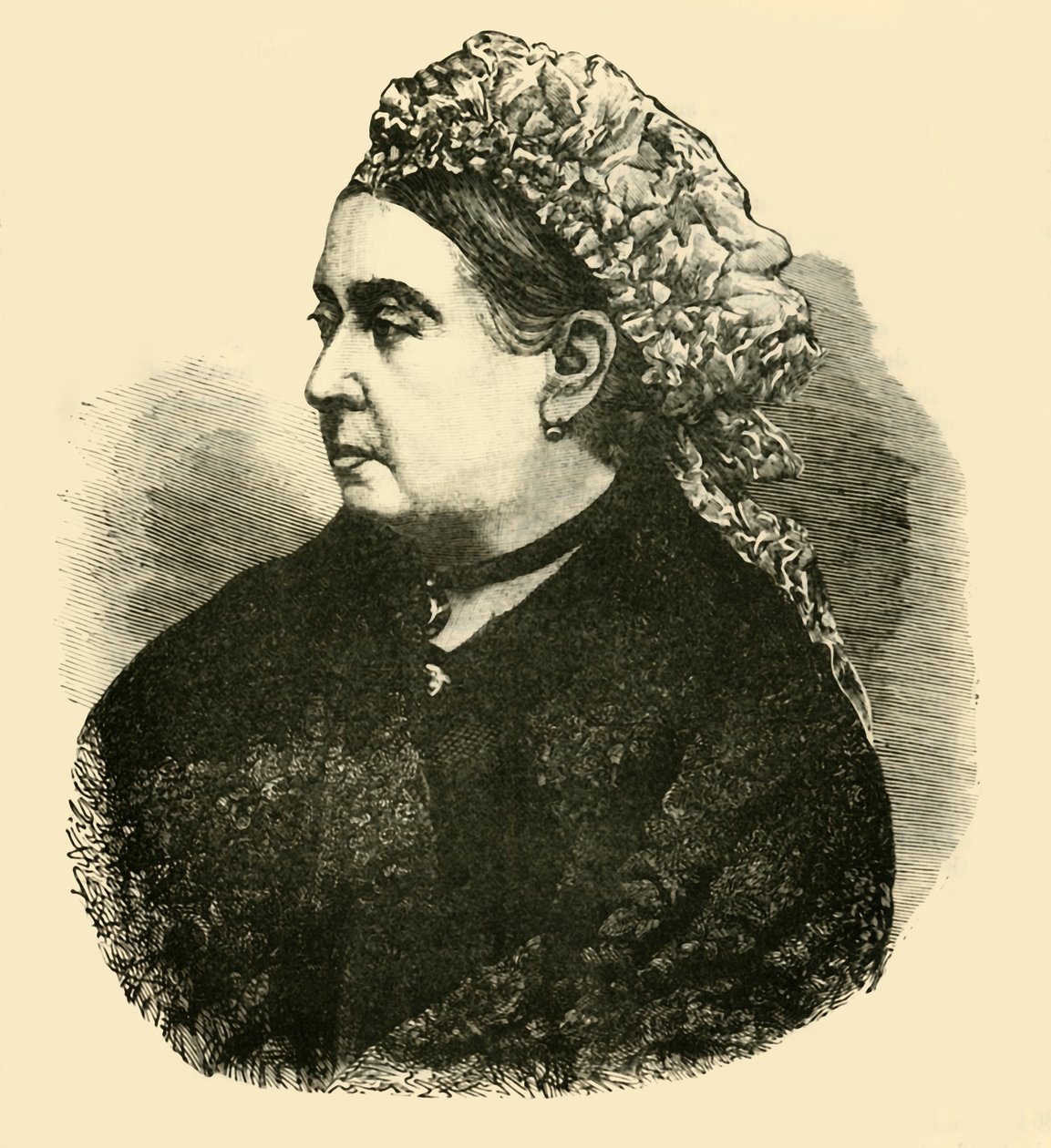 Drottning Victoria, c1860-1870, 1890. av Unbekannt