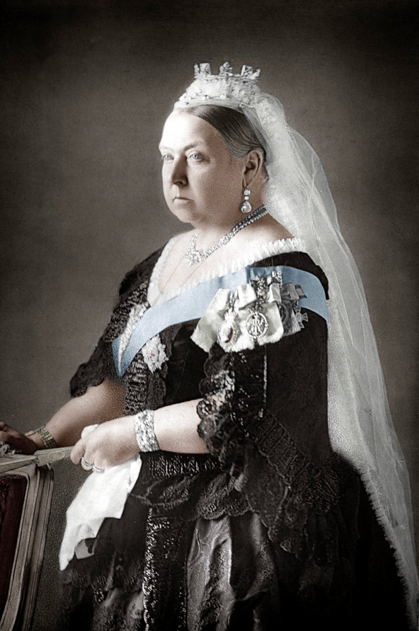 Drottning Victoria av Storbritannien, c1890 av Unbekannt