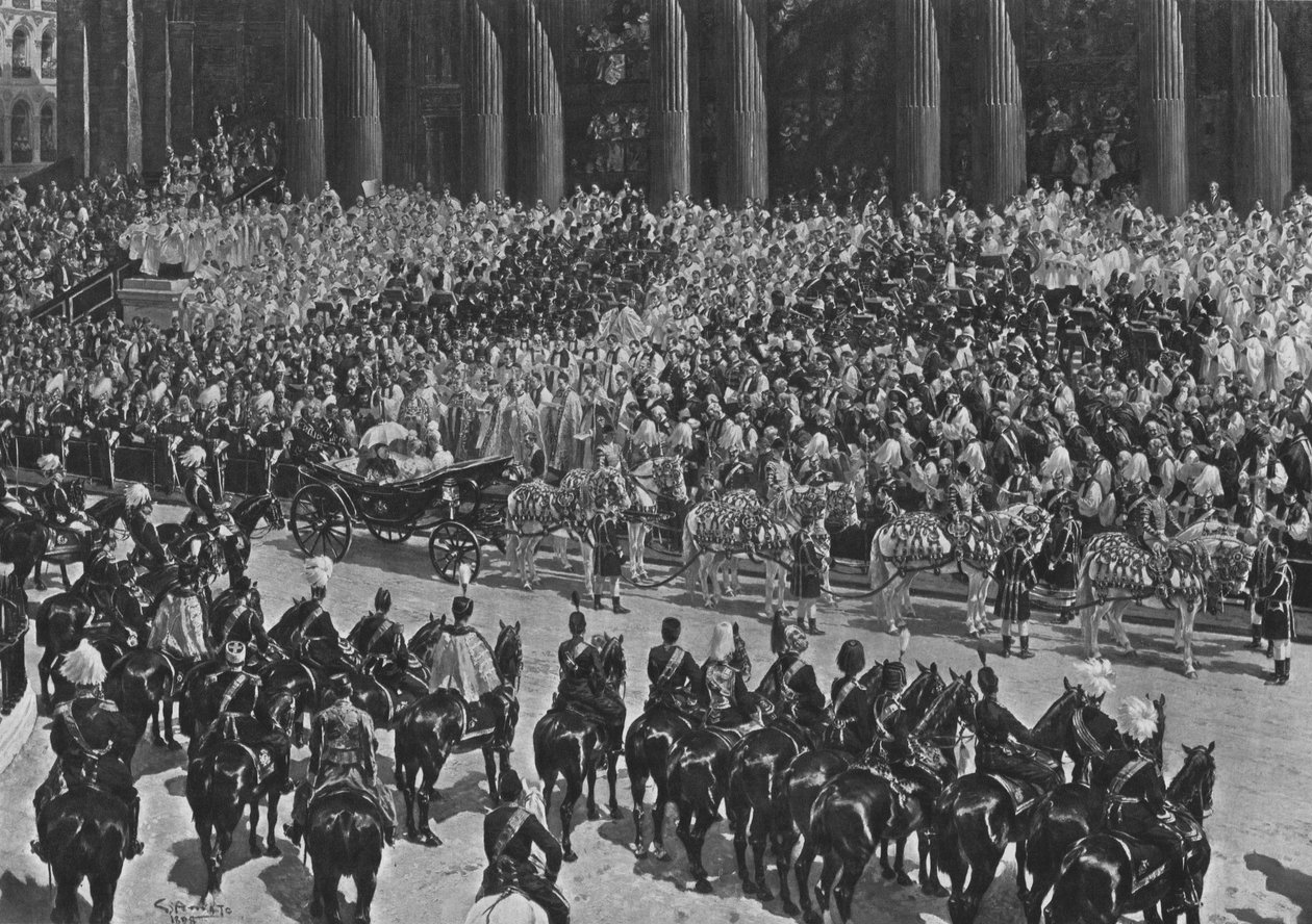 Drottning Victorias diamantjubileum, 22 juni 1897, 1901. av Unbekannt