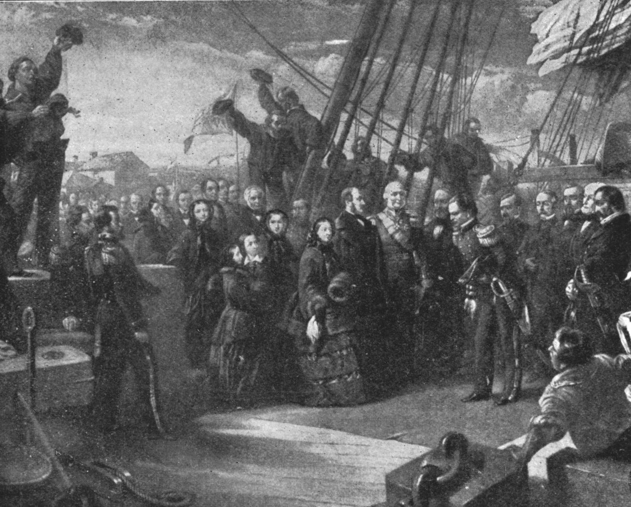 Drottning Victorias intresse för sökandet efter Franklin:...1856, 1901. av Unbekannt
