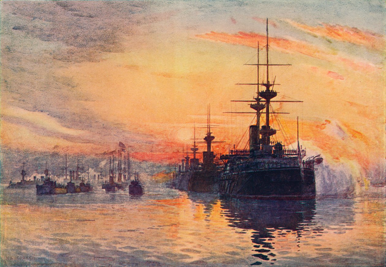 Drottning Victorias sista resa, 1 februari 1901, 1906 av Unbekannt