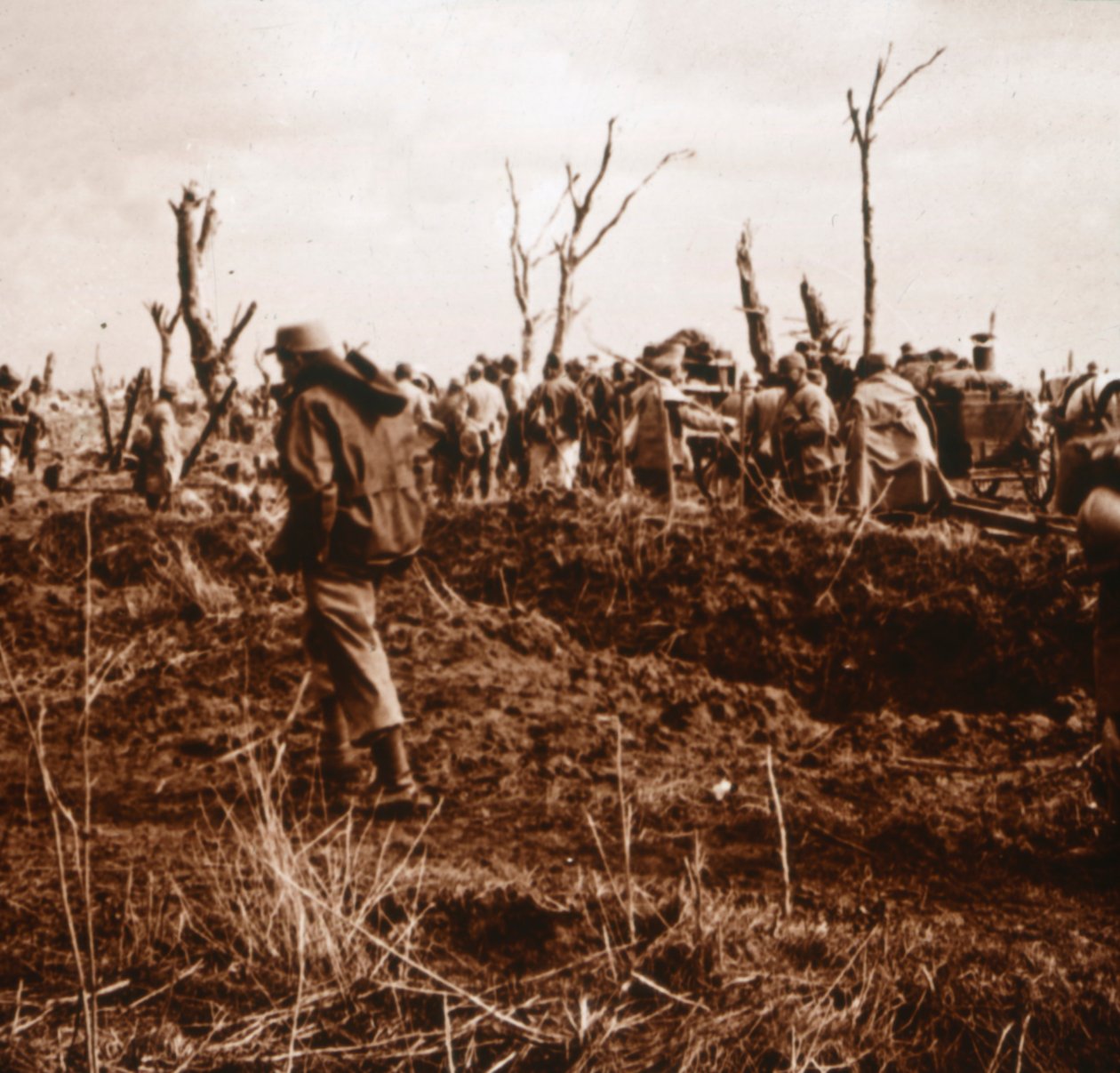 Quennevières, norra Frankrike, c1914-c1918 av Unbekannt