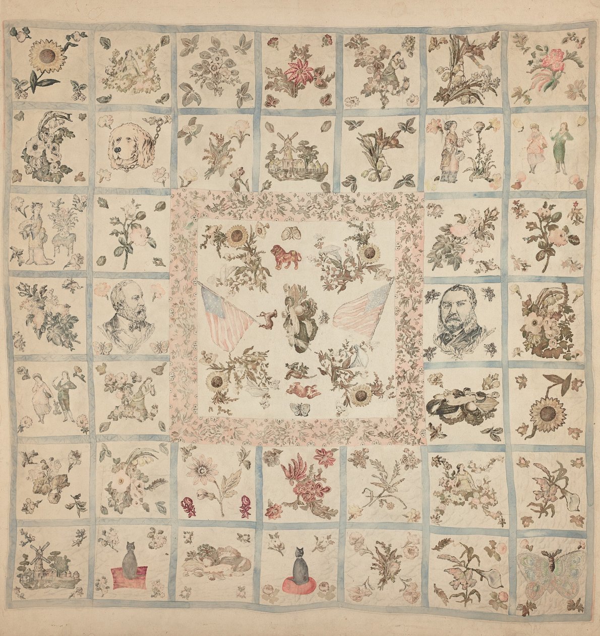 Täcke, 19351942. av Unbekannt