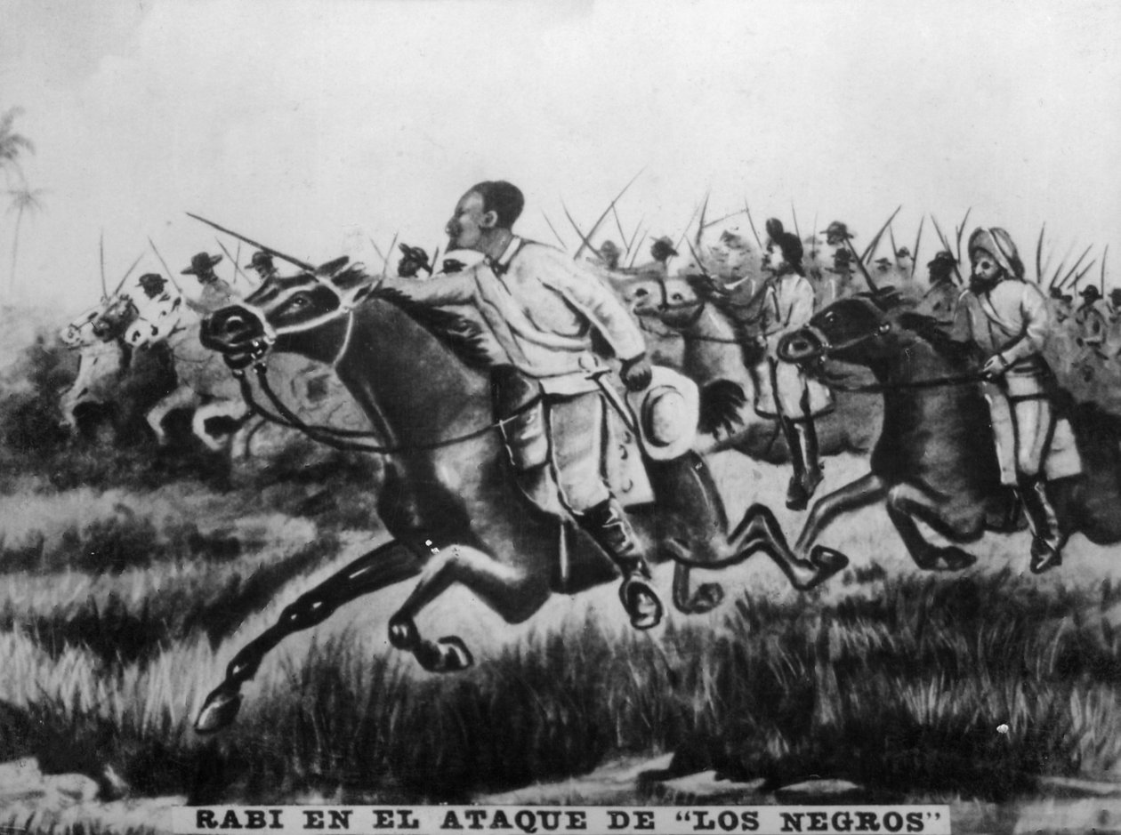 Rabi i de svartas attack, 1895, 1920-talet. av Unbekannt