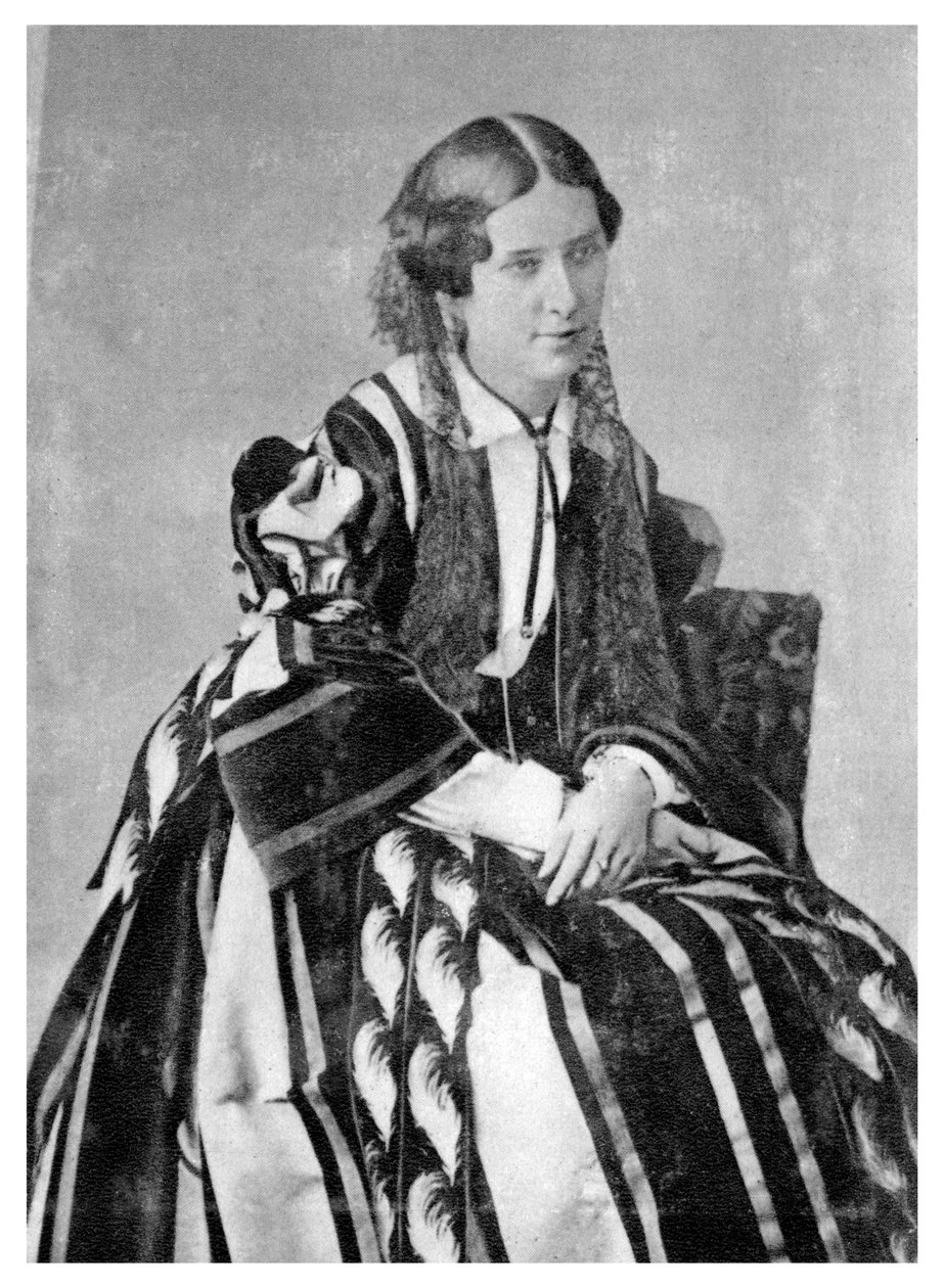 Rachel, fransk skådespelerska, c1845-1858 av Unbekannt