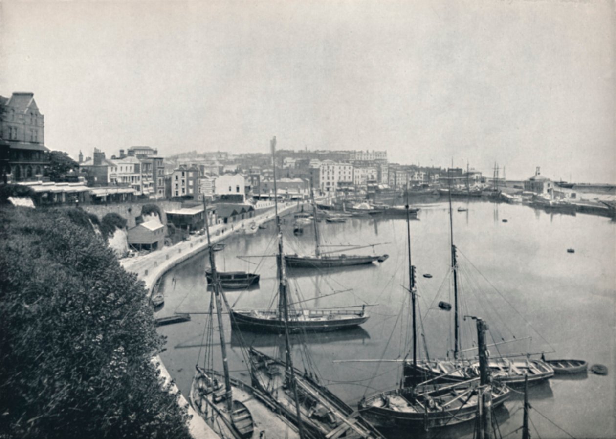 Ramsgate - The Harbour, 1895 av Unbekannt