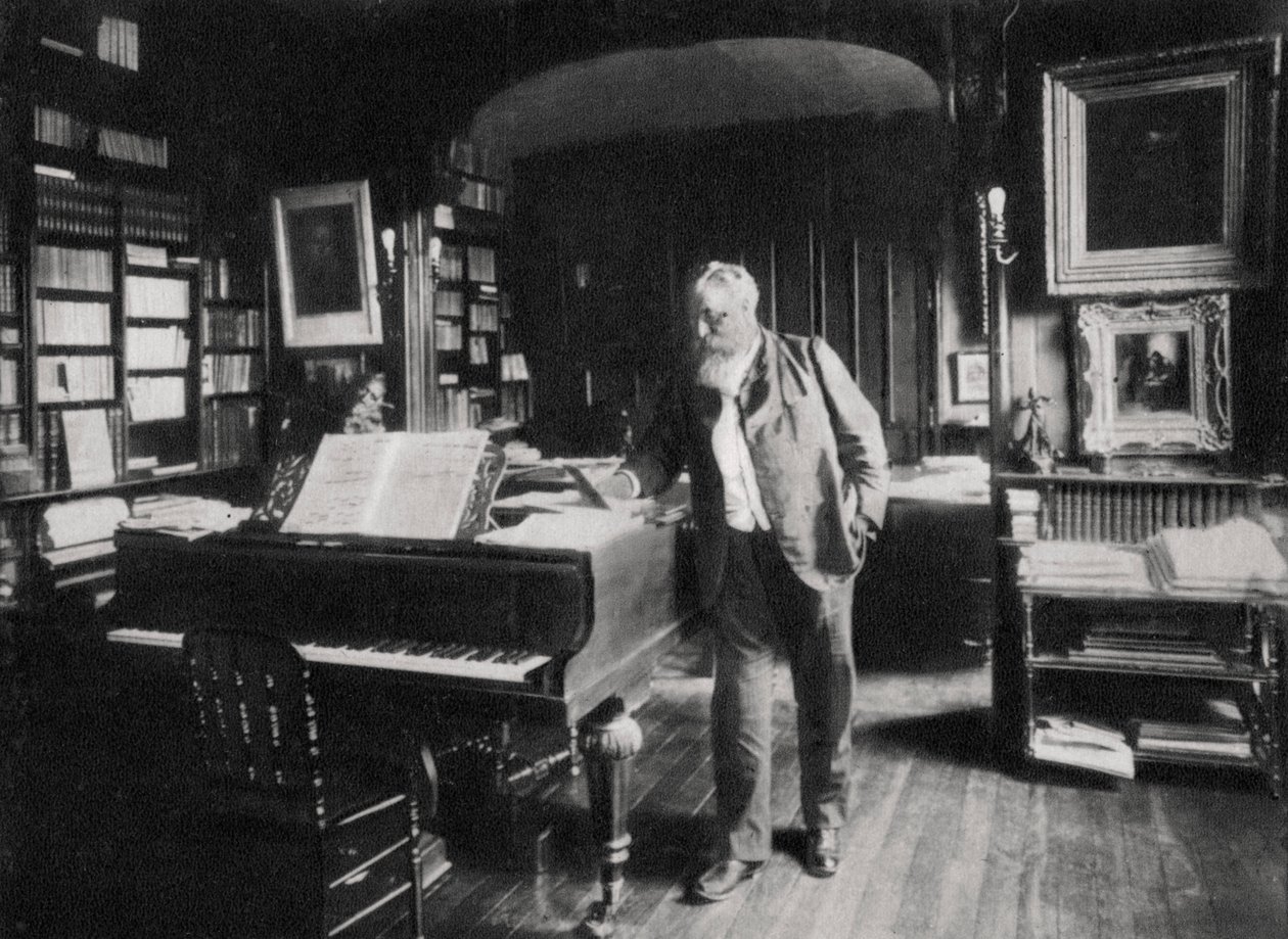 Raoul Pugno, fransk musiker och kompositör, 1905 av Unbekannt