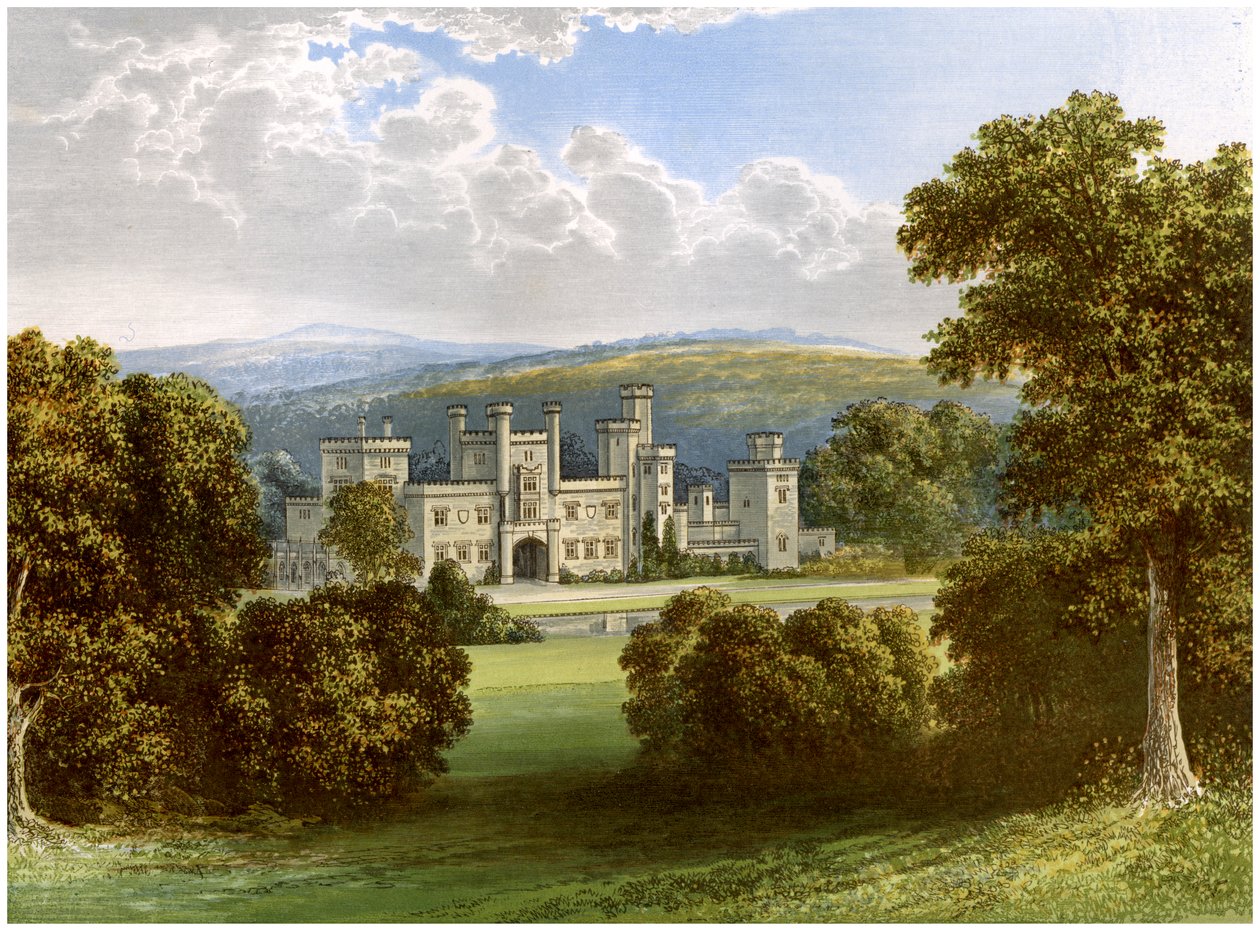 Ravensworth Castle, County Durham, hem för Earl of Ravensworth, c1880 av Unbekannt