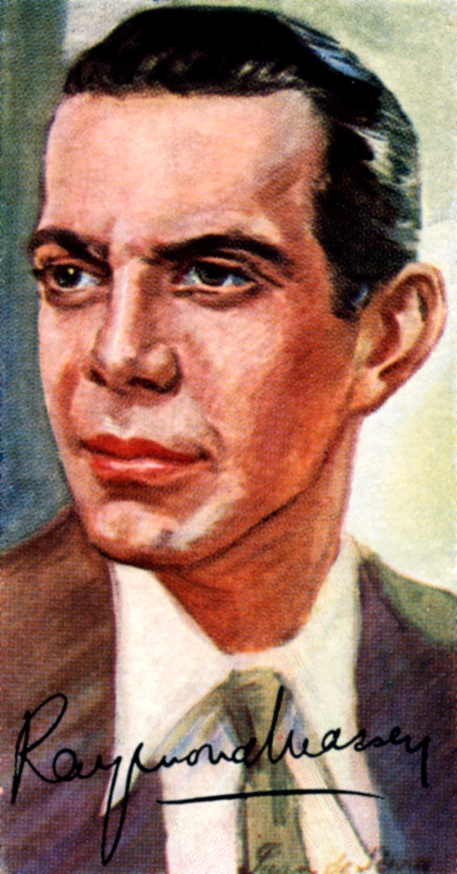 Raymond Hart Massey, 1896-1983, kanadensisk skådespelare, 1900-talet av Unbekannt