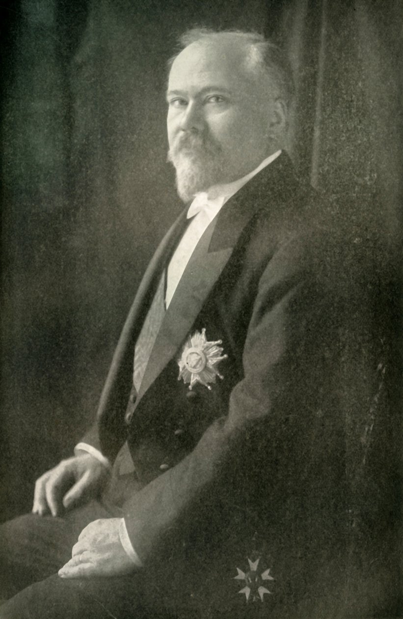 Raymond Poincaré Frankrikes president 1919. av Unbekannt
