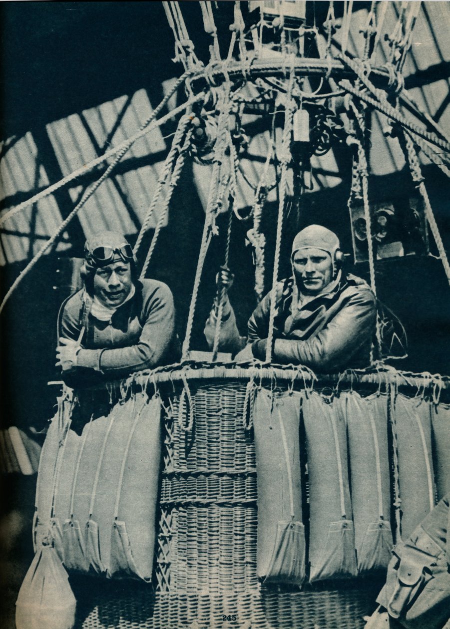 Redo att testa instrument för användning i försöket med orden höjdrekord 1935 c1937 av Unbekannt