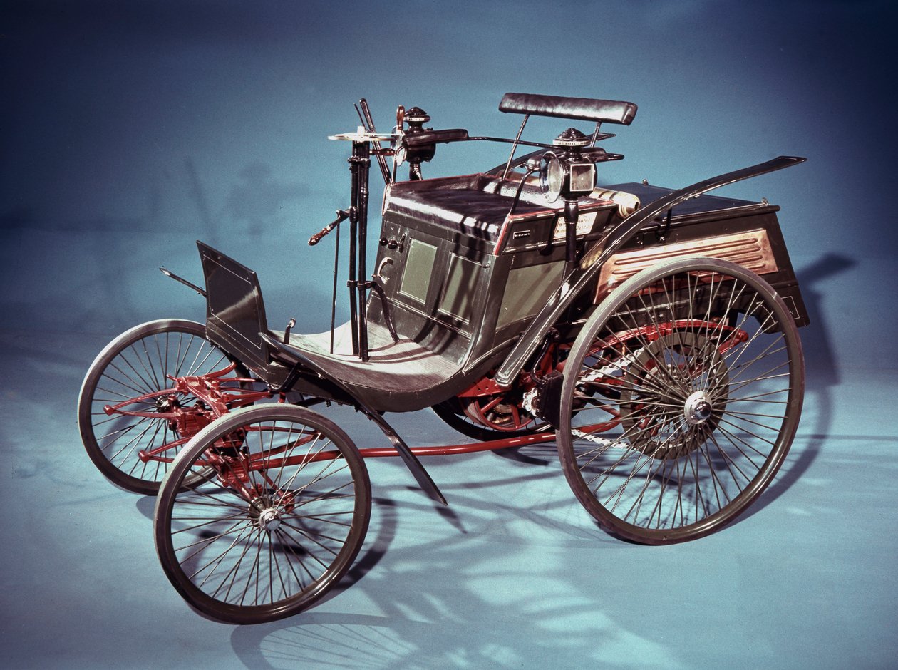 Bakmotor Benz Velo bil, tysk, 1894 av Unbekannt