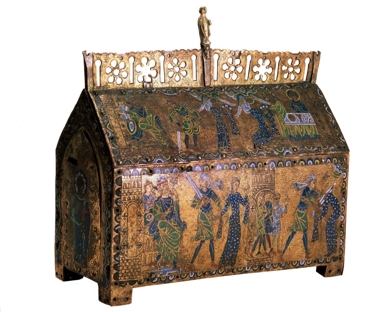 Relikvieskrin med scener ur Saint Valerias liv, c1170 av Unbekannt