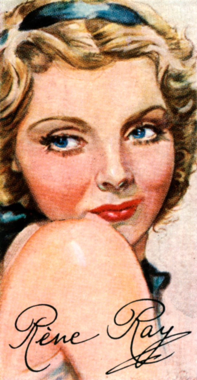René Ray 1911-1993, brittisk skådespelerska, 1900-talet, av Unbekannt