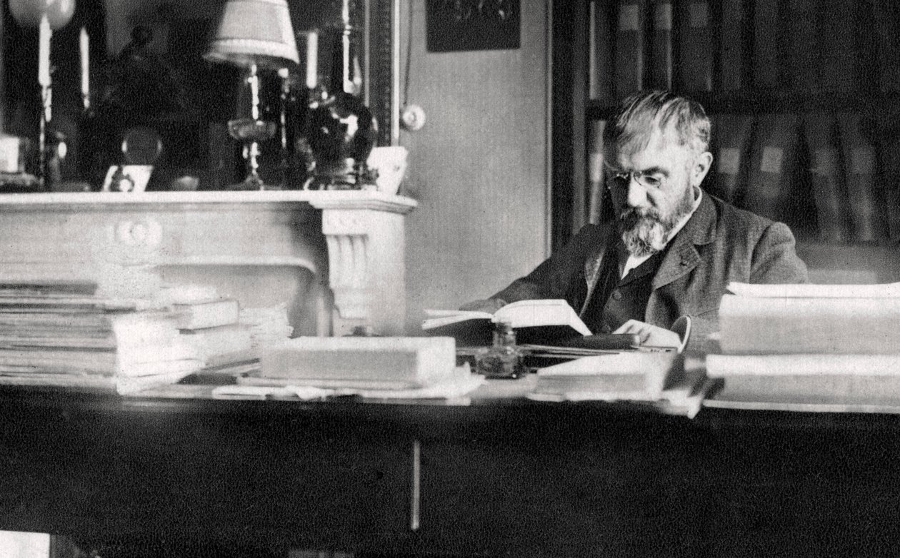 Rene Doumic, fransk litteraturkritiker och bokstäver, 1922 av Unbekannt
