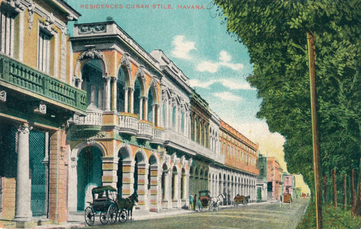 Residens, Kuba, c1910 av Unbekannt