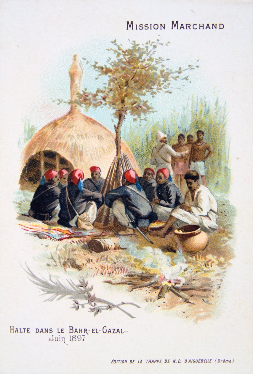 Vila i Bahr-el-Ghazal, juni 1897 av Unbekannt