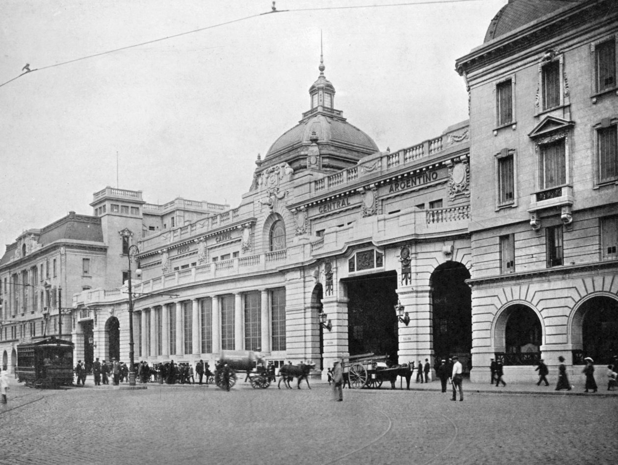 Retiro järnvägsstation, Buenos Aires, Argentina av Unbekannt
