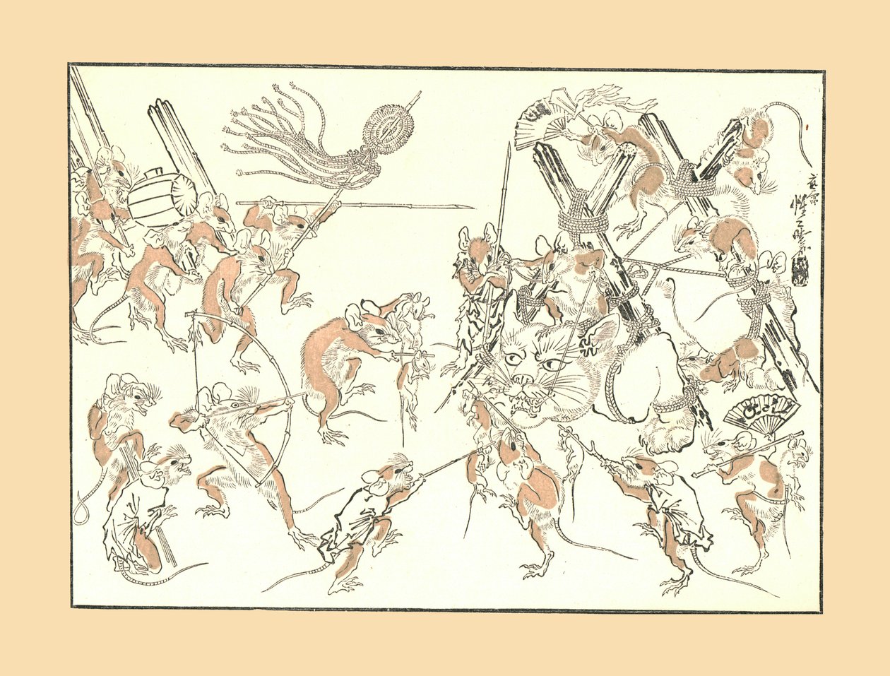 Retribution, the Rats and the Cat, 1878, 1886 av Unbekannt