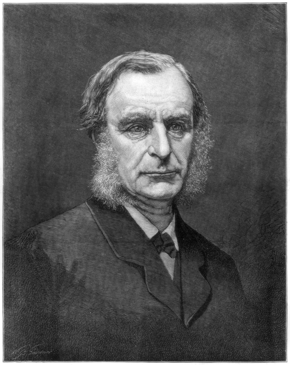 Pastor Charles Kingsley, engelsk präst och författare, 1875 av Unbekannt