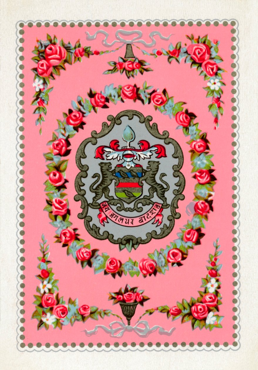 Omvänd från en kortlek med Goodall & Son Ltd.-spelkort, c1940 av Unbekannt