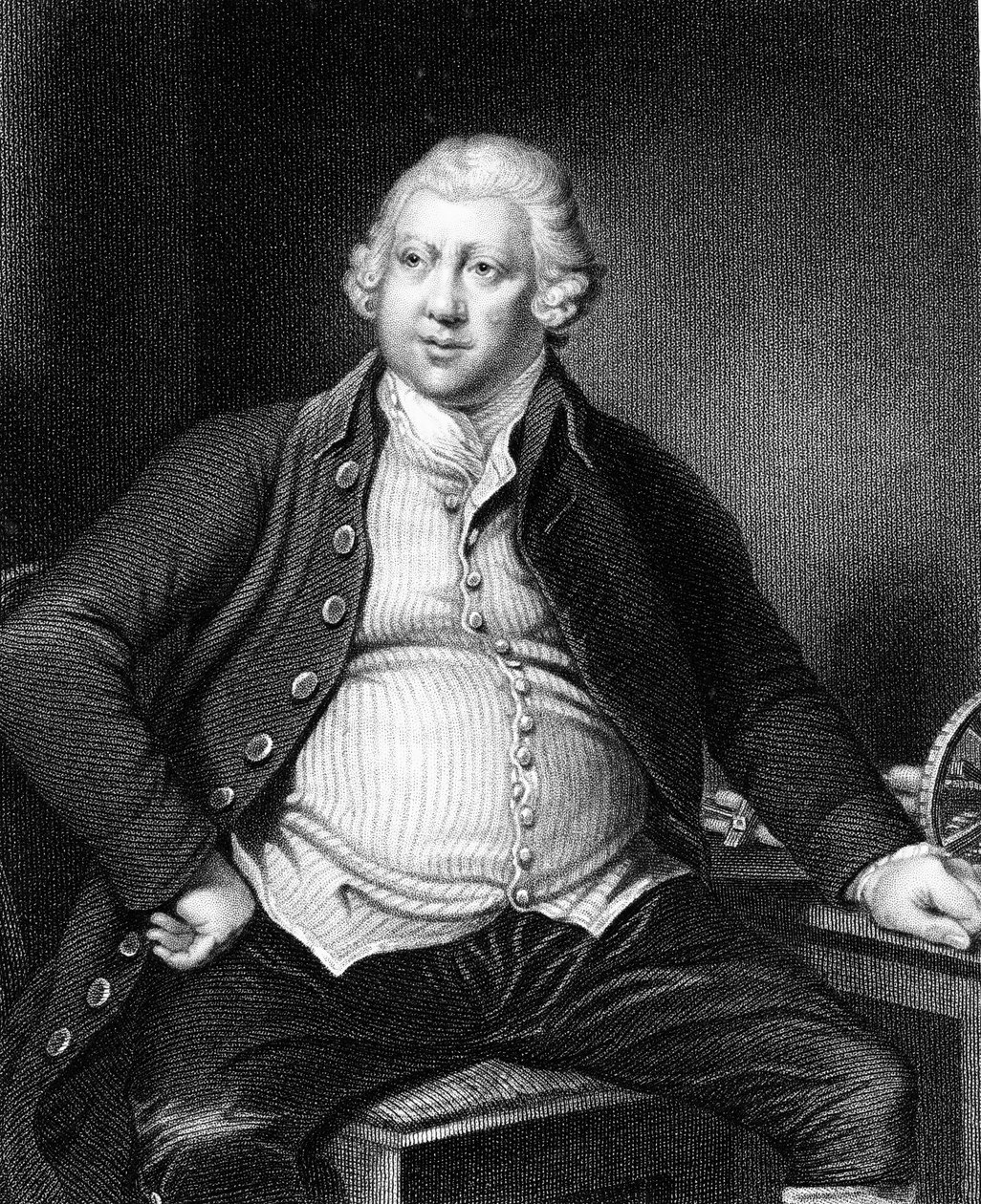 Richard Arkwright 1732-1792, brittisk industriman och uppfinnare av Unbekannt