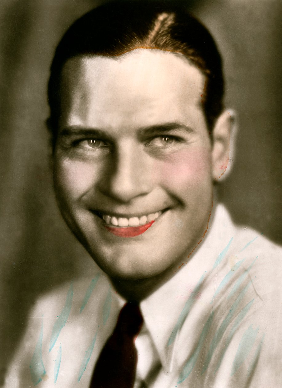 Richard Arlen 1898-1976, amerikansk skådespelare, tidigt 1900-tal av Unbekannt