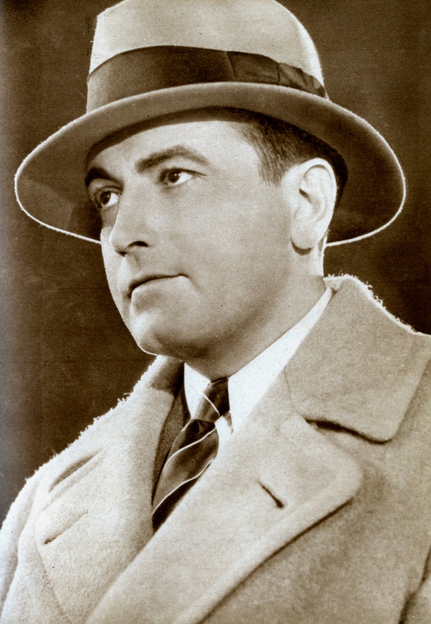 Richard Barthelmess, amerikansk skådespelare, 1933 av Unbekannt