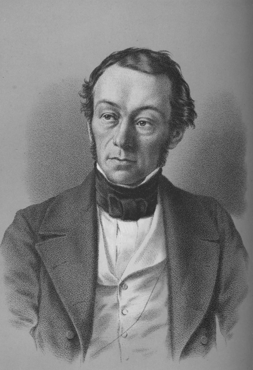 Richard Cobden, brittisk tillverkare, politiker och frihandelskampanj, c1850 1936 av Unbekannt