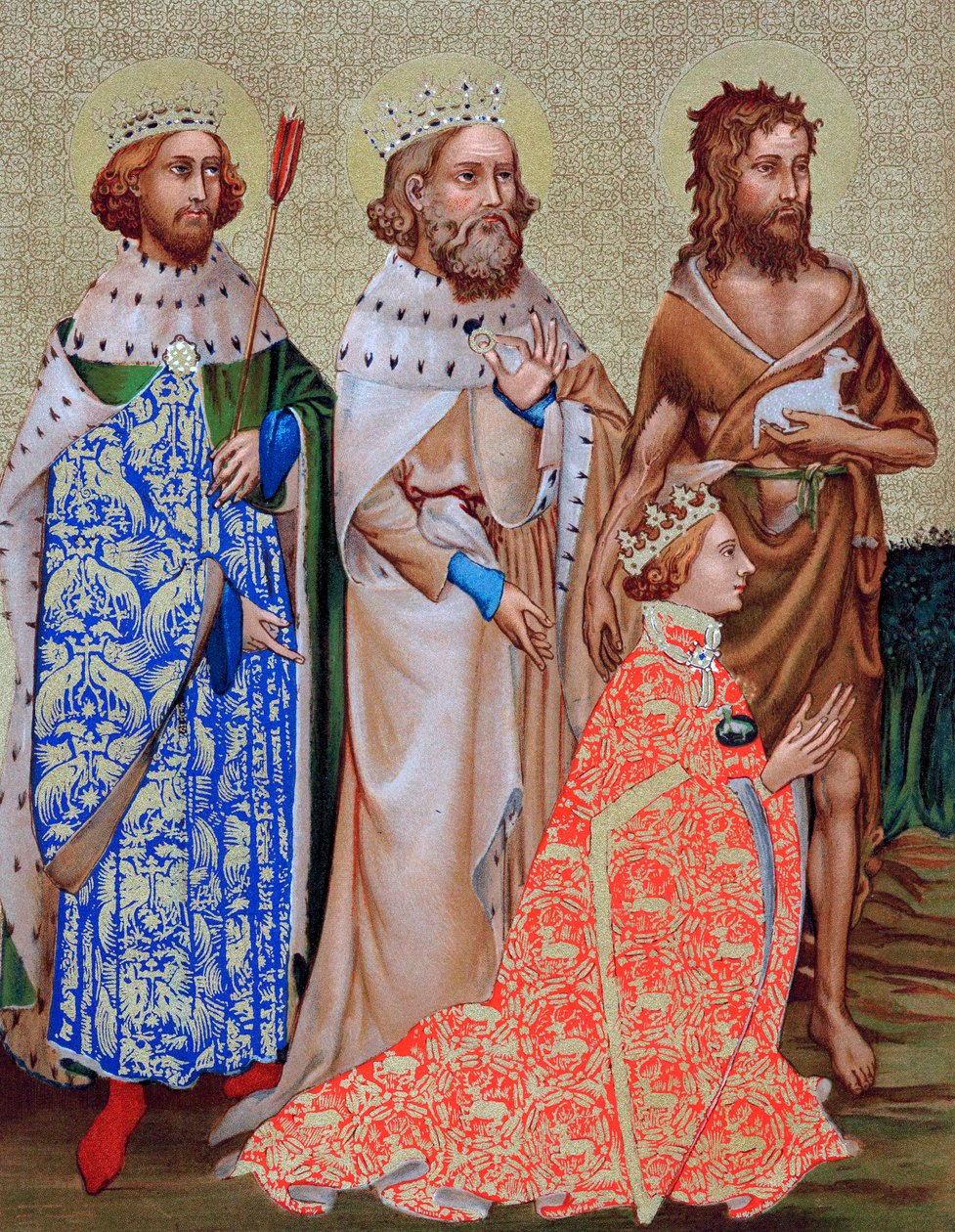 Richard II 1367-1400, kung av England 1377-1399 av Unbekannt