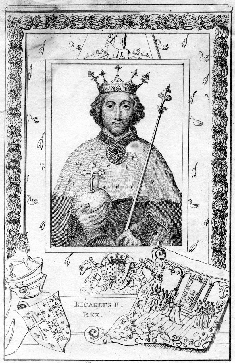 Richard II, kung av England av Unbekannt